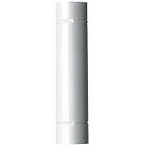 Tubo 130ø 25 cm bianco smaltato