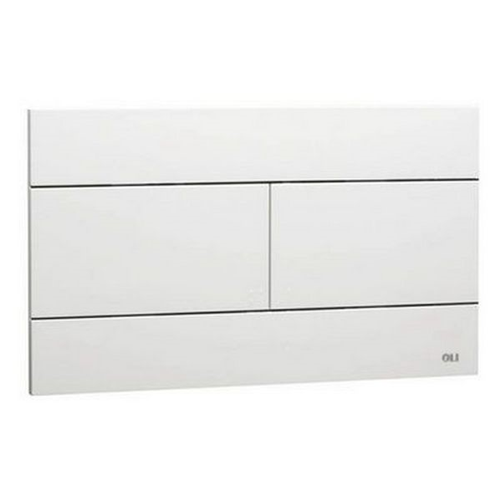 Placca cassetta incasso SLIM Bianco OLI 74