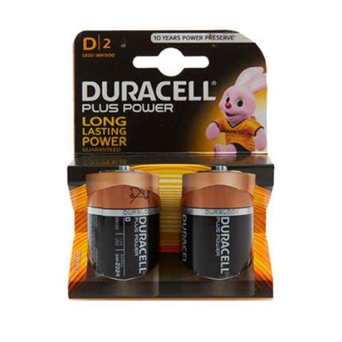 Batterie TORCIA D2 2 PZ DURACELL