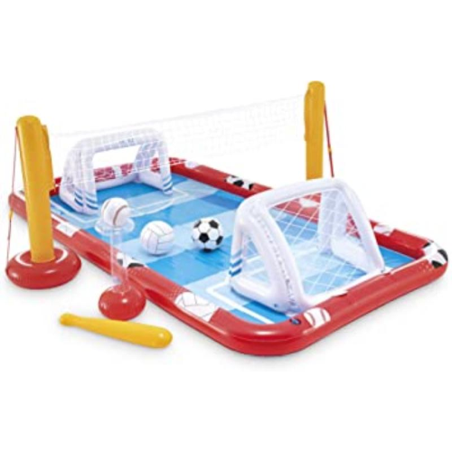 PISCINA baby PLAY CENTER MULTI SPORT cm. 325x267x102 h (lt. 470) Intex 