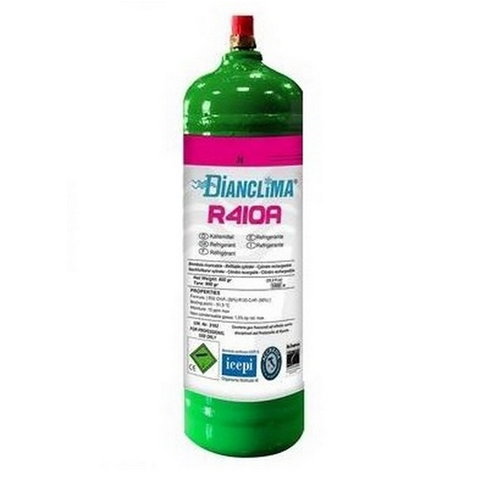 Gas refrigerante R410A  1 LT - 800 gr