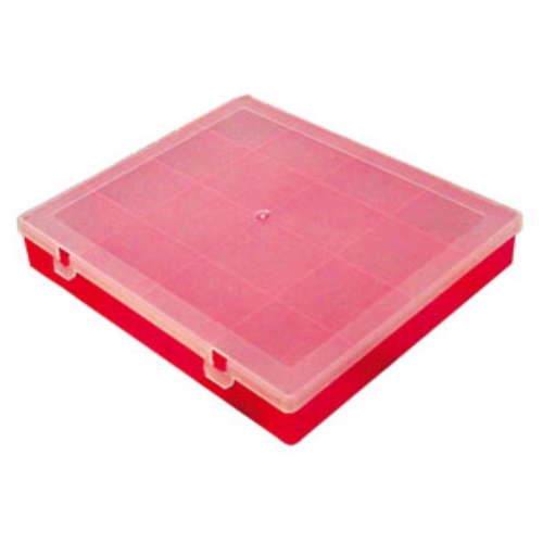 CASSETTA PORTAMINUTERIE PLASTICA BASIC 16 SCOMPARTI - 24.5 x 21 x  4.2 h