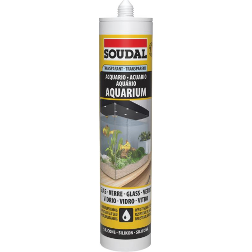 Silicone AQUARIUM trasparente 290 ml SOUDAL 