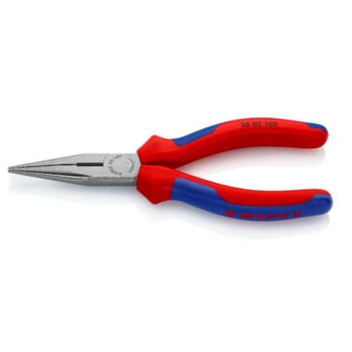 Pinza per meccanica - con becchi mezzotondi con tronchese 160 mm  KNIPEX