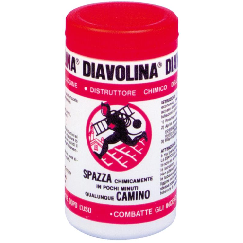 Diavolina spazzacamino CHIMICO GR 270 pulitore canna fumaria 